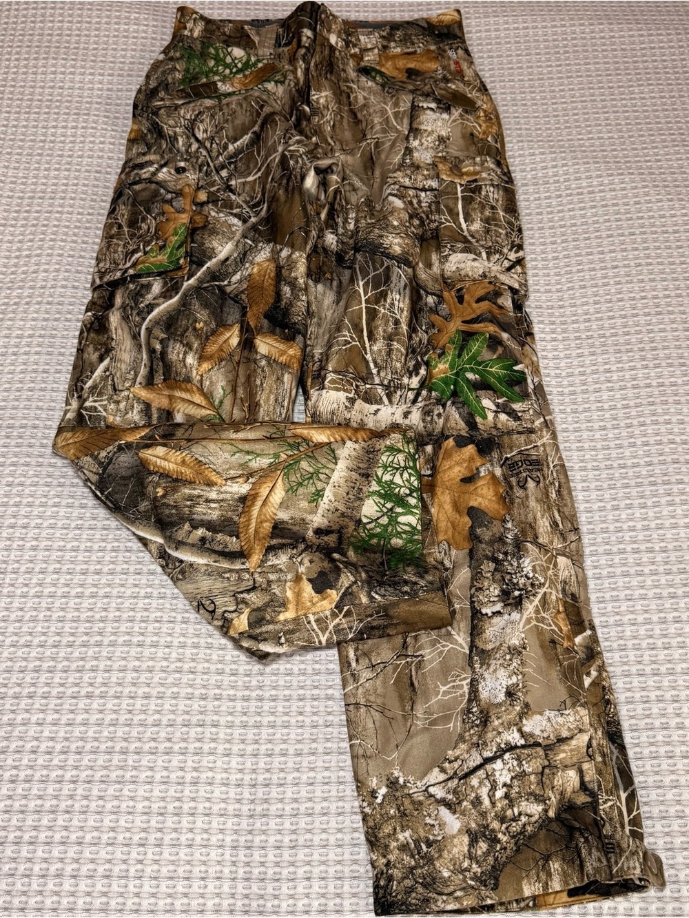 Rustic Ridge Teal TreeCamouflage Youth Large Fishing Hunting Pants Scent Stop